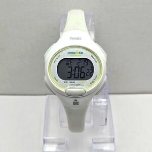 Womens Timex Ironman Triathlon Watch Indiglo Floral Dial White Band New Battery